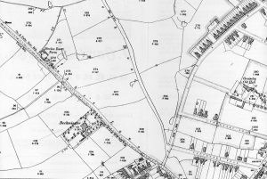 Another 1903 map showing location of site