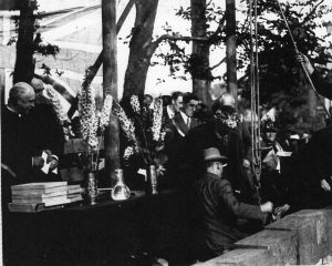 Stone laying ceremony 9th July 1925