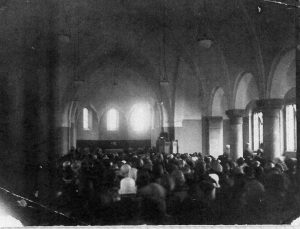 The first service